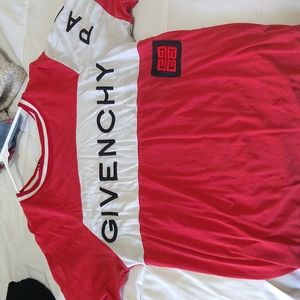 Authentic Givinchy paris red White
